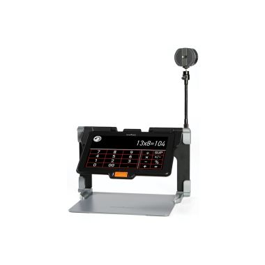 Image of a Connect 12 with the camera and its stand  