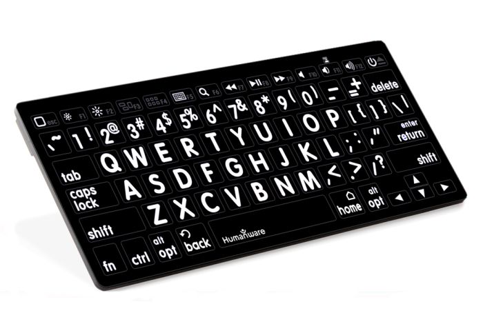 Humanware - HumanWare Bluetooth Mini Keyboard - Humanware - Low