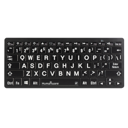 Humanware - Mini Bluetooth Keyboard US - Windows - Low vision and