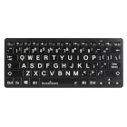 Enlarged view of the HumanWare Bluetooth Mini Keyboard.
